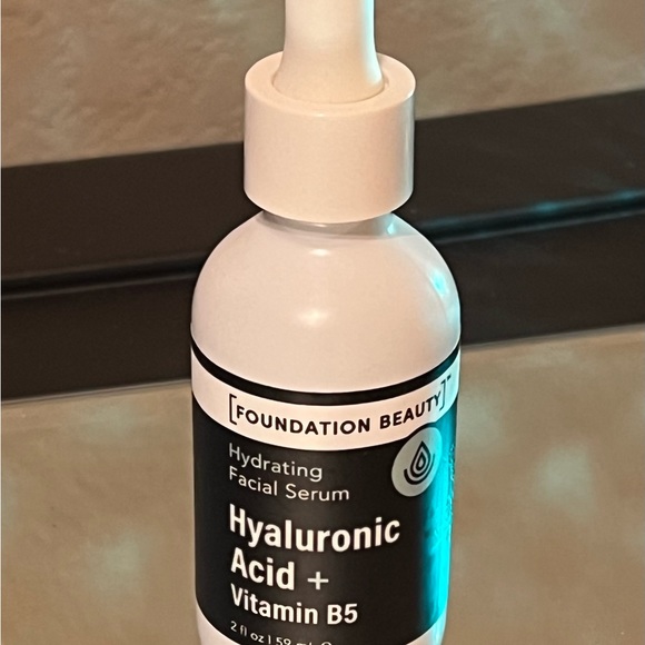 Foundation Beauty Hydrating Facial Serum Hyaluronic Acid & Vitamin B5 brand new - Picture 3 of 9